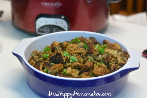 Crockpot Stuffing From Scratch (Perfect & Easy to Make)