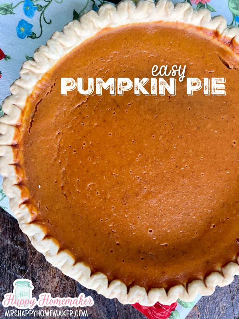 An entire pumpkin pie