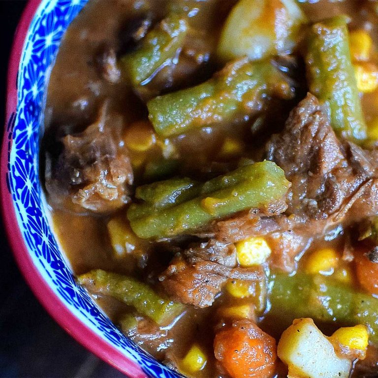 beef stew with canned vegetables