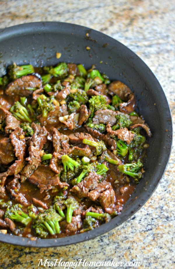 Restaurant Style Beef & Broccoli