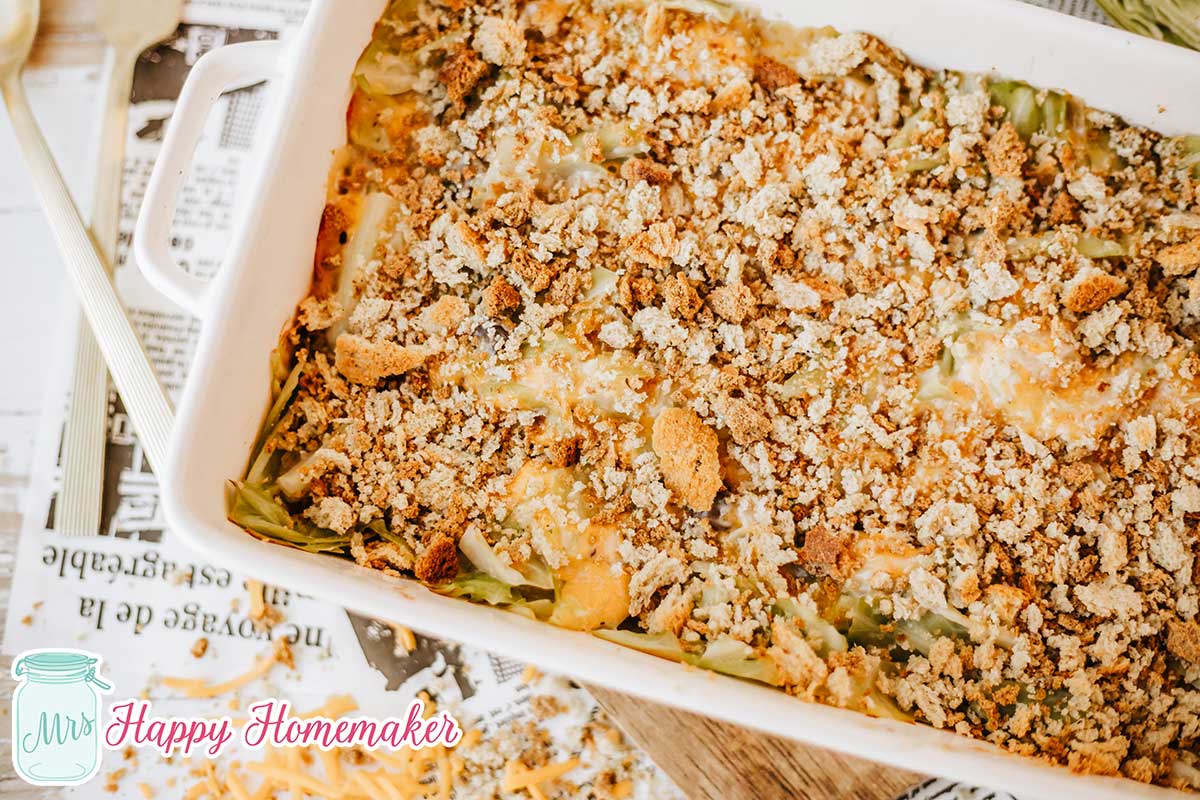 baked cabbage casserole 