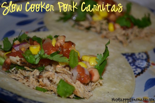 Slow Cooker Pork Carnitas