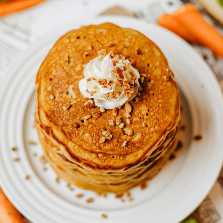 carrot cake pancakes