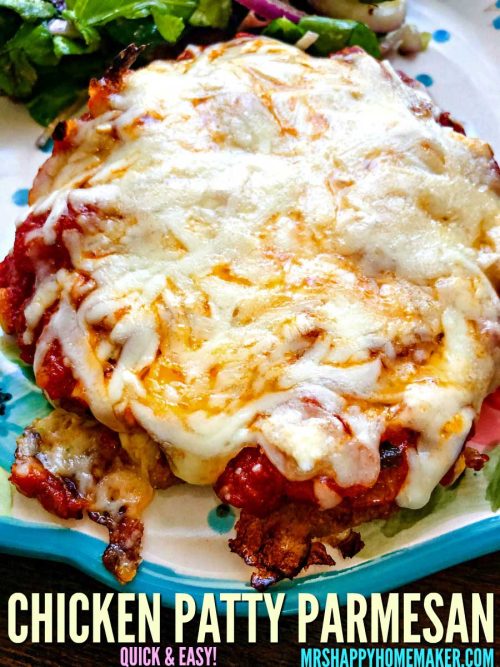 chicken patty parmesan