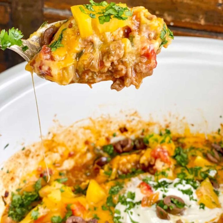 crockpot taco dip