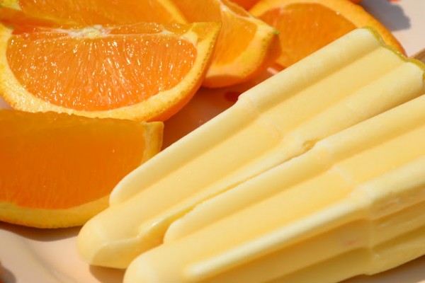 Homemade Creamsicles