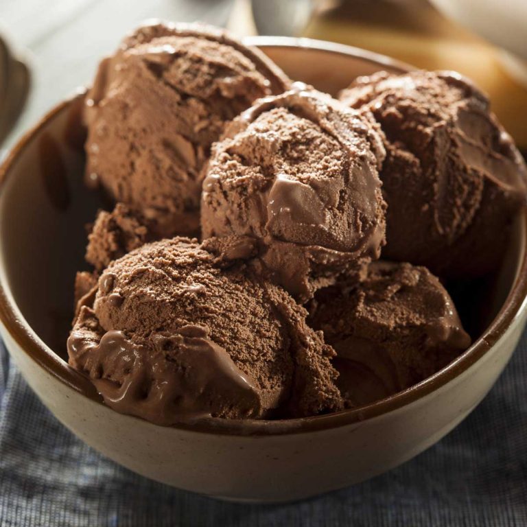 Homemade Chocolate Ice Cream