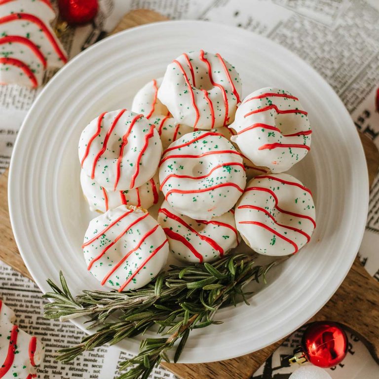 Copycat Little Debbie Christmas Donuts Recipe