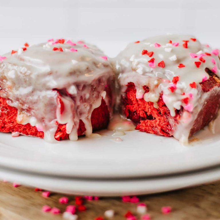 Decadent Red Velvet Cinnamon Rolls You Can’t Resist