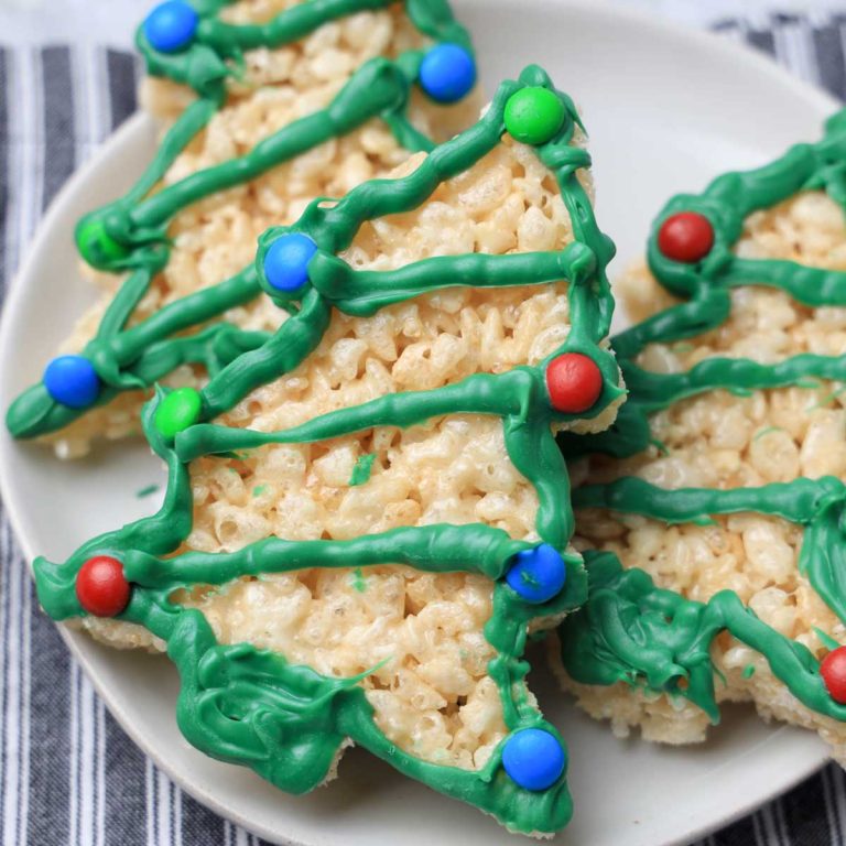 Rice Krispie Christmas Trees