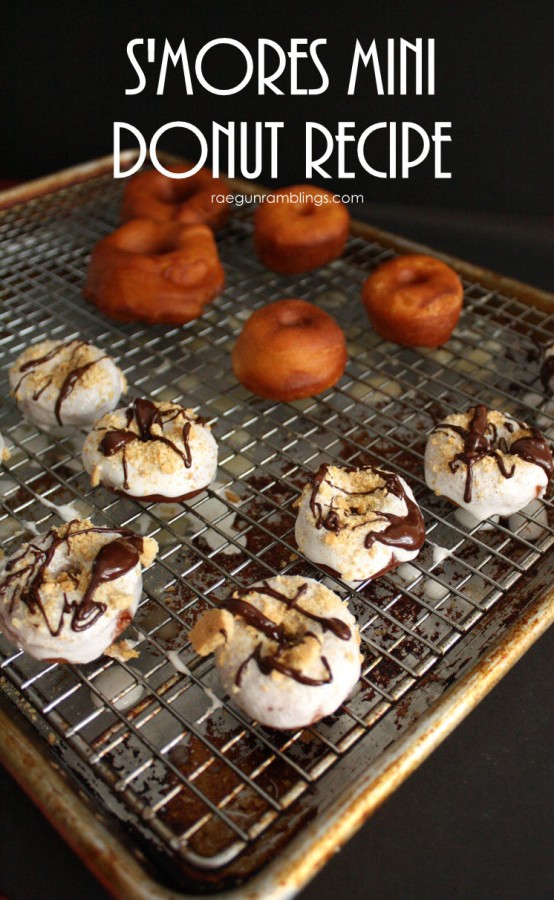 S'mores Mini Donuts Recipe