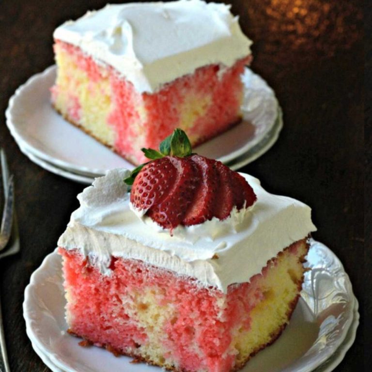 Strawberry Poke Cake